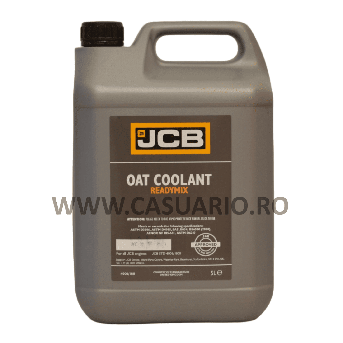 Antigel Ready Mixed 5L JCB : 4006/1811