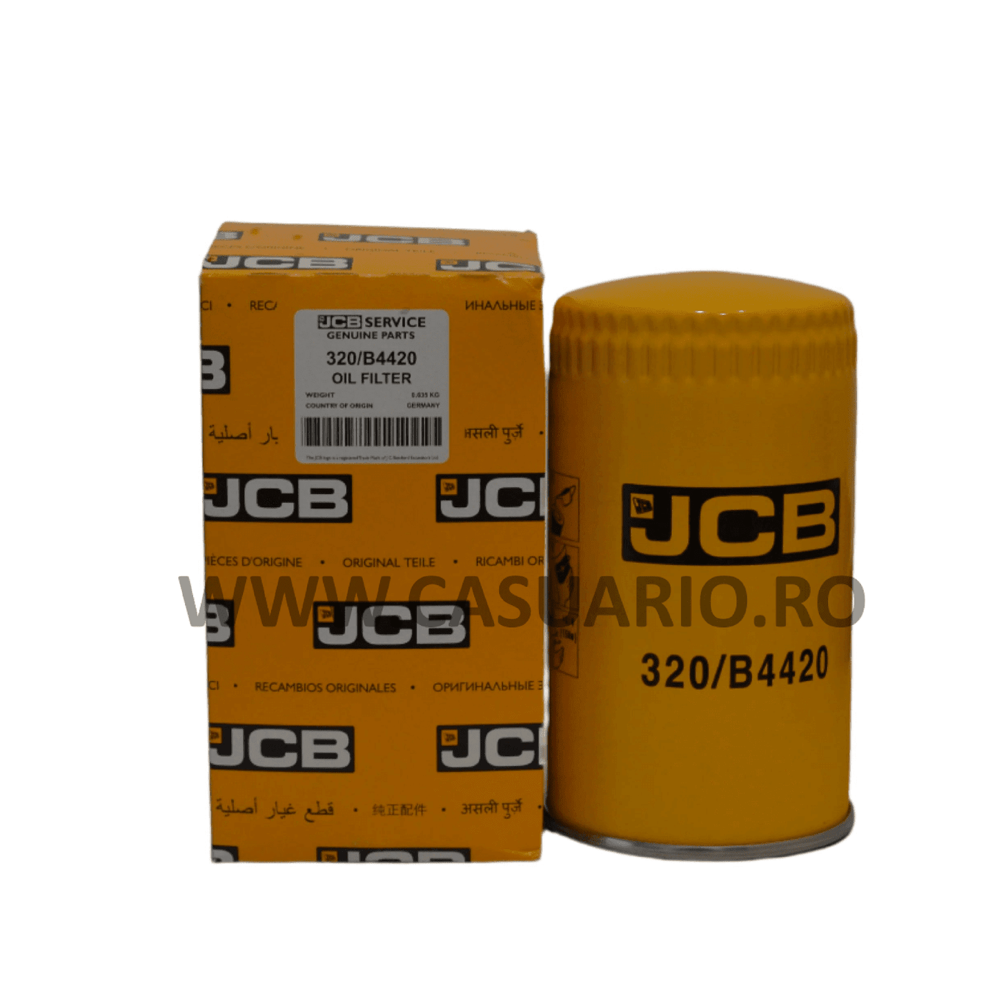 Filtru Ulei Motor JCB : 320/B4420