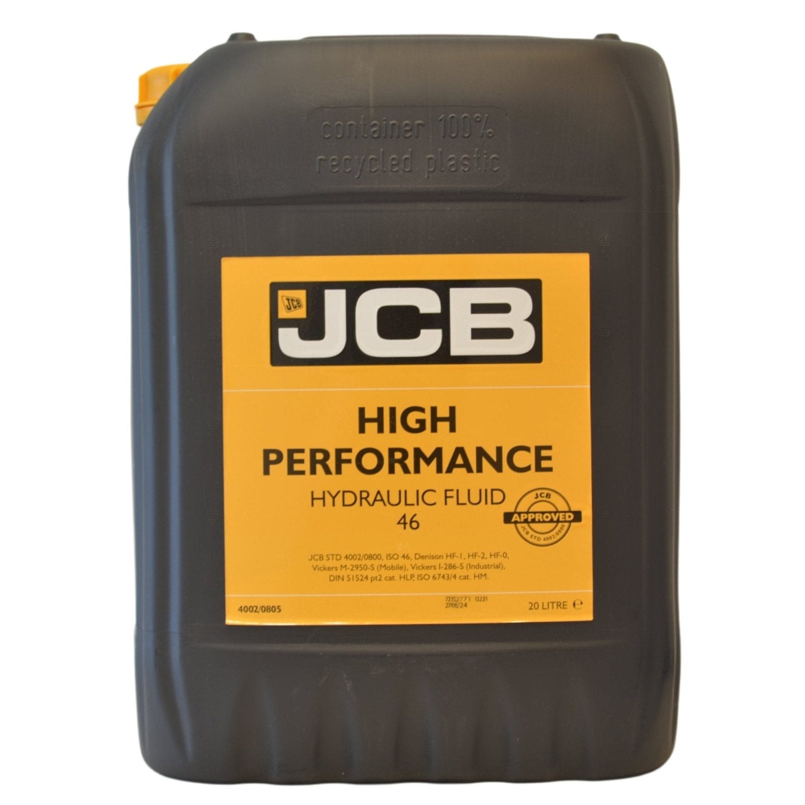 Ulei Hidraulic JCB HP 46 20L : 4002/0805