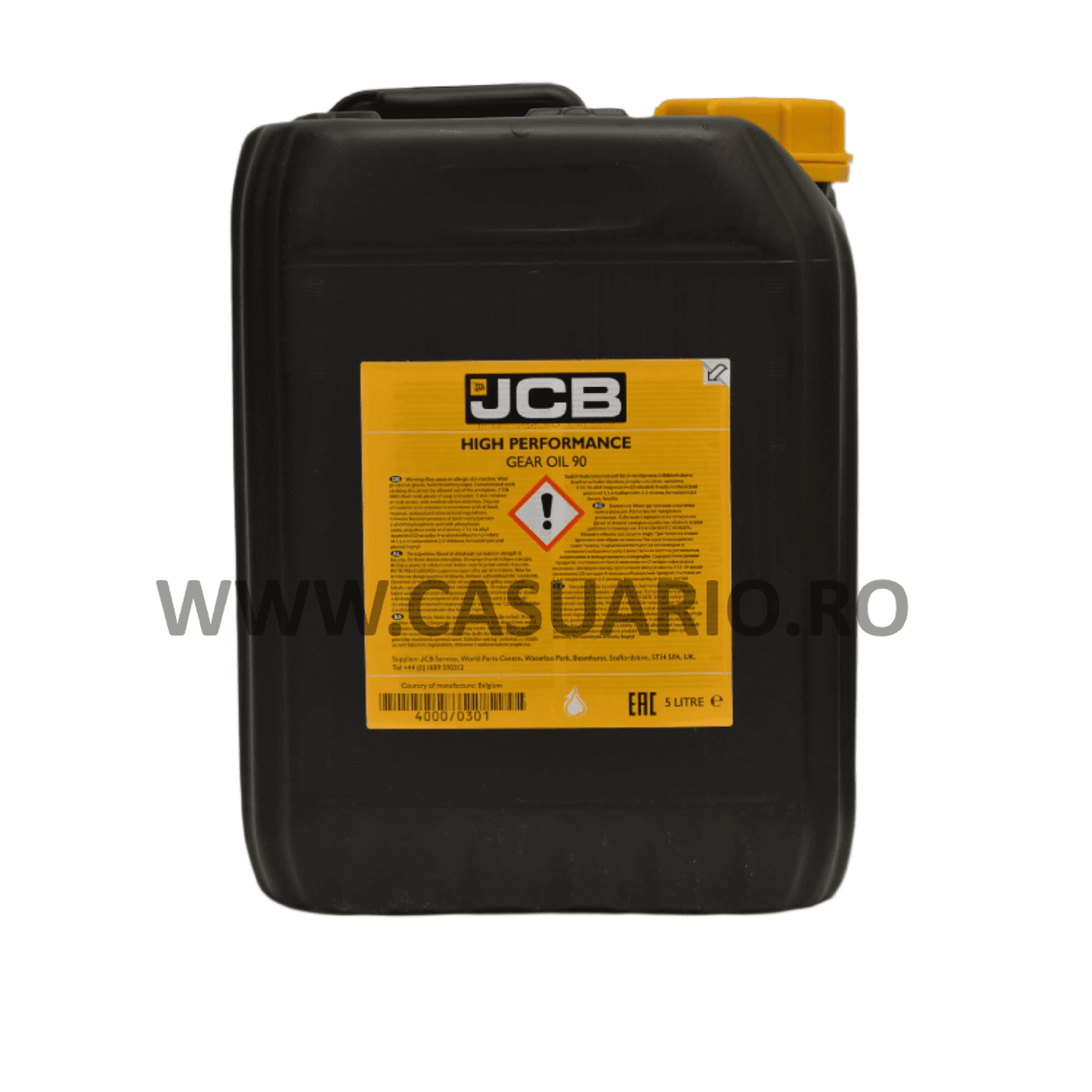 Ulei Punte Fata JCB HP Gear 90 (5L) : 4000/0301 - Casuario